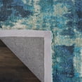 thumbnail image 6 of Nourison Abstract Shag Modern Blue 5' x 7' Area Rug, (5' x 7'), 6 of 10
