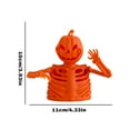 thumbnail image 2 of putnchl Halloween Ornaments Skeleton Electronic Candles, Skeleton Joints Can Be Activity, Jack-o-lantern Party Props, 2 of 4