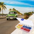 thumbnail image 5 of Fusible Torpedo, 200 piezas Torpedo de coche para motocicleta clásica, Torpedo con caja de almacenamiento y fusibles Continental (5A/8A/10A/16A/25A), Multicolor, 5 of 5