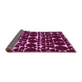 thumbnail image 2 of Ahgly Company Indoor Square Abstract Purple Modern Area Rugs, 8' Square, 2 of 4