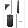 thumbnail image 4 of FashionOutfit Men's Classic Solid Suit Vest in Various Colors, 4 of 5