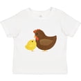 thumbnail image 3 of Inktastic Hen and Chick Farm Animals Boys or Girls Toddler T-Shirt, 3 of 5