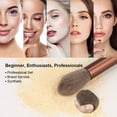 thumbnail image 5 of 8-13PCS Makeup Brushes Set Fluffy Soft for Beauty Cosmetics Foundation Blush Powder Eyeshadow Kabuki Blending Makeup Brush Tool 13pcs Blue Bag, 5 of 6