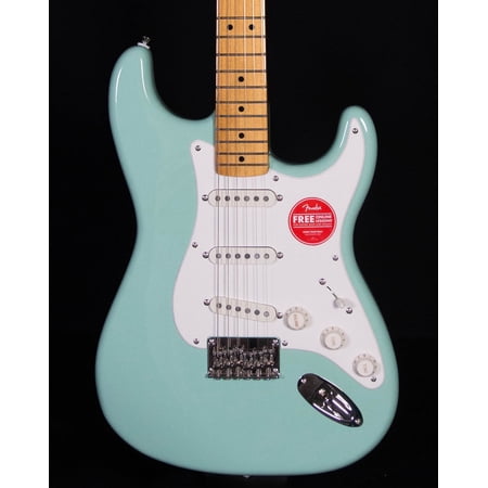 Squier Classic Vibe '50s Stratocaster HT Electric Guitar, Maple Fingerboard, Surf Green