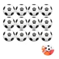 thumbnail image 1 of 12 Pcs Ballons de Soccer de Table Couleur Noir et Blanc Simulation Modèles de Jeu de Soccer Intérieur Ballons de Soccer de Table en Plastique de Remplacement pour Activité de Table Intérieure, 1 of 9