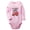 Pink, variant on iDzn® My Daddy is my Hero Funny Rompers, Newborn Baby Unisex Bodysuits, Infant Jumpsuits, Toddler Kids Long Sleeve Oufits (Gray, 6-12 Months)