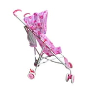 AmorosO Baby Stroller 12104R Lightweight Travel Umbrella Stroller for Toddler Pink