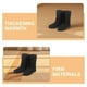 thumbnail image 4 of 1 Pair Thick Boot Liners For Male Rain Boots Insulated Rain Boot Liner Replacement For Winter Hiking And Outdoor Activities Size 45, 4 of 4