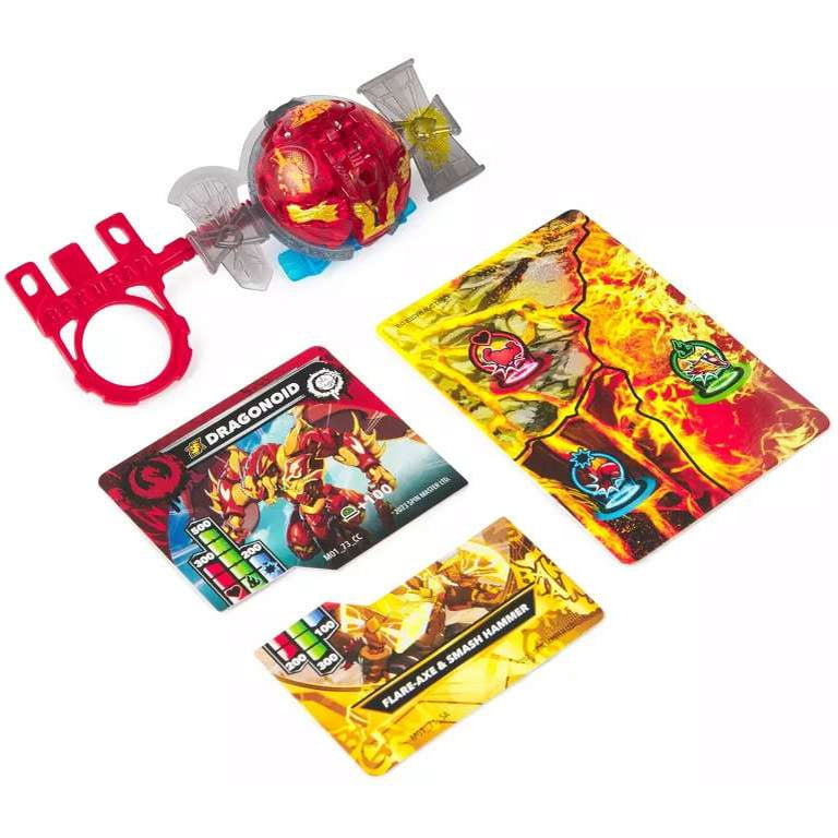 Bakugan Street Brawl Dragonoid Nillious Figure 2-Pack Spin