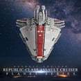 thumbnail image 7 of Mould King 21005 UCS Republic Attack Cruiser Model, Building Kit, Construction Toy Gift, 7 of 7