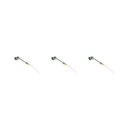 thumbnail image 3 of yingyy Model Railway Lamp Outdoor 1:87 Scale Streetlight Building LED Park Light Garden Yard Building Layout Decorations Type A Green 3Set, 3 of 6