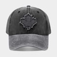 thumbnail image 5 of kaondbfi Summer Outdoor Travel Essentials Accessories Baseball Caps for Women and Men Canada Maple Cotton Baseball Cap Sports Outdoor Casual Hat, 5 of 8