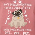 thumbnail image 3 of CafePress - Soft Puggy Warm Puggy T Shirt T Shirt - Womens Comfort Colors® Shirt, 3 of 4