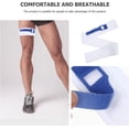 thumbnail image 2 of Catheter Leg Bag Holder Foley Catheter Leg Strap Urinary Drainage Tube Holder Catheter Stabilization Device Anti Slip Anti Irritation Catheter Holder, 2 of 5