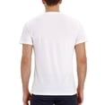 thumbnail image 2 of Men's T-Shirts, Men's Henley Shirts, Men's Cotton  Solid Short Sleeve Shirt, 2 of 9