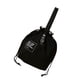 thumbnail image 3 of Lonchera con cordón, moderna bolsa de lona para almuerzo, ideal para la escuela, adultos y hombres. Negro, 3 of 9