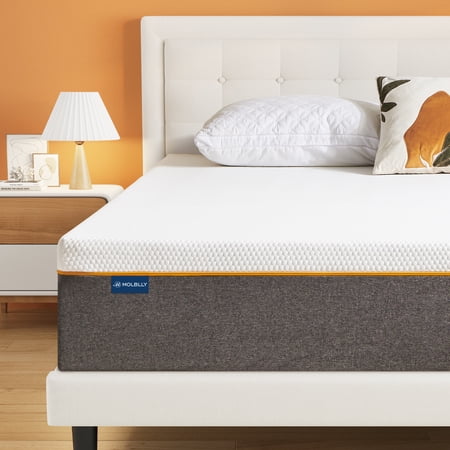 Molblly 12 inch Full Size Medium Plush Gel Memory Foam Mattress Breathable Comfortable Mattress