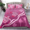 thumbnail image 2 of Juego de cama Hibiscus Tortuga Rosa, 2 of 6