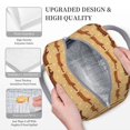 thumbnail image 3 of Disketp Dachshund Dog Puppy Bolsa Térmica para Almuerzo, Lonchera con Abertura Amplia y Gran Capacidad, Organizador Reutilizable para Mujeres, Hombres y Adultos, 3 of 6