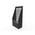 thumbnail image 3 of FixtureDisplays® Literature Rack Brochure holder leaflet coupon stand greeting card rack 1453Black, 3 of 5