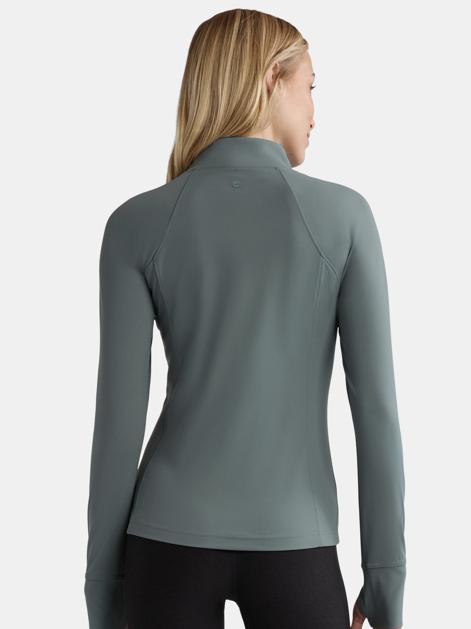 Avia Women's and Women's Plus SoftSculpt Zip-Up Active Jacket, Sizes XS-4X
