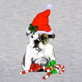 thumbnail image 3 of CafePress - English Bulldog Christmas Long Sleeve T Shirt - Womens Baseball Tee, 3 of 4