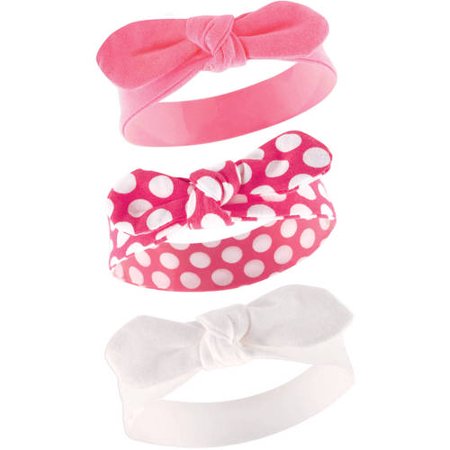 Girl Head - Baby Girl Headbands, 3-Pack