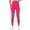 Hot Pink, variant on Bibifish Womens Yoga Pants Mesh Panel Design Full-Length Yoga Pants High-Waist Breathable Fabric Gym Workout Ventilated Activewear