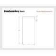 thumbnail image 5 of Baseboarders Basic Series Galvanized Steel Easy Slip-On Baseboard Heater Cover in White (5 ft, Cover + L&R End Caps), 5 of 5