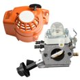thumbnail image 1 of Recoil Starter Carburetor Replacement for BG56 BG86 & SH56 SH86 Models, 1 of 7