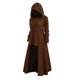 thumbnail image 1 of Minnieouse La sudadera que hace punto de la túnica casual acogedora y de moda del poliéster para los puentes de las mujeres se viste caliente conjuntos de ropa café S, 1 of 6