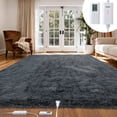 thumbnail image 2 of Large Heated Floor Mat with Remote - 6 Heat Settings, Dual-Zone Warming, Auto Shutoff, Safe for Hardwood & Tile, Plush Electric Rug for Living Room, Office, 5X7ft, 2 of 13