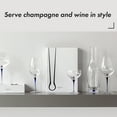 thumbnail image 4 of Orrefors Intermezzo Blue Balance 14-Ounce Wine Glass, 4 of 7
