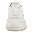 thumbnail image 3 of Reebok Unisex-Adult Club C 85,White/Chalk/Dark Green,11 Women/9.5 Men, 3 of 5