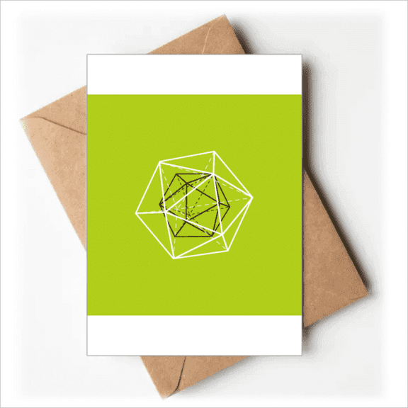 Combination Surrounding Mathematical Geometric Space Greeting Cards You are Invited Invitations