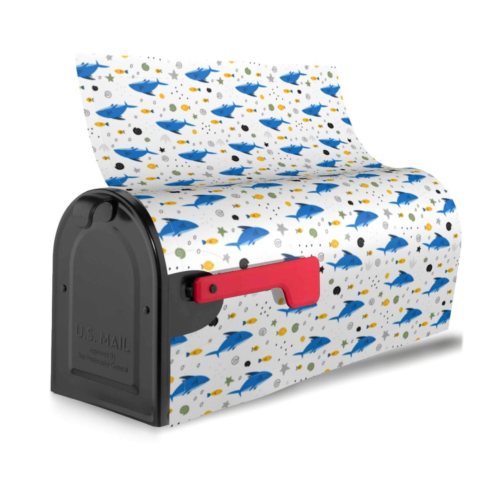 Kdxio Magnetic Mailbox Cover 25.5x21 in Mailbox Cover Outdoor Decoration Holiday Mailbox Covers for Home Garden Yard-25.5x21 in