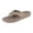 Khaki, variant on Rokment Ortho Flip Flops for Women Lightweight Waterproof Bathroom Shower Slippers Beach Summer Swim Pool Non Slip Walking Slip on Slides Water Sandals Black Size 6.5