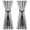 Black, variant on madengdeng Curtain Tiebacks Tassel Drapery Tie-Backs Rope Handmade Holdbacks Home Office Hotel Decorative.