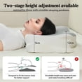 thumbnail image 7 of TripHug Ergonomic Cervical Pillow – Butterfly Shape for Neck Pain Relief, Adjustable Height for Side, Back & Stomach Sleepers, Removable Washable Cover -Gray, 7 of 7