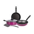 thumbnail image 2 of Batería de Cocina Ekco Trends Photopaint Aluminio con Antiadherente 5 Piezas – Rosa, 2 of 4