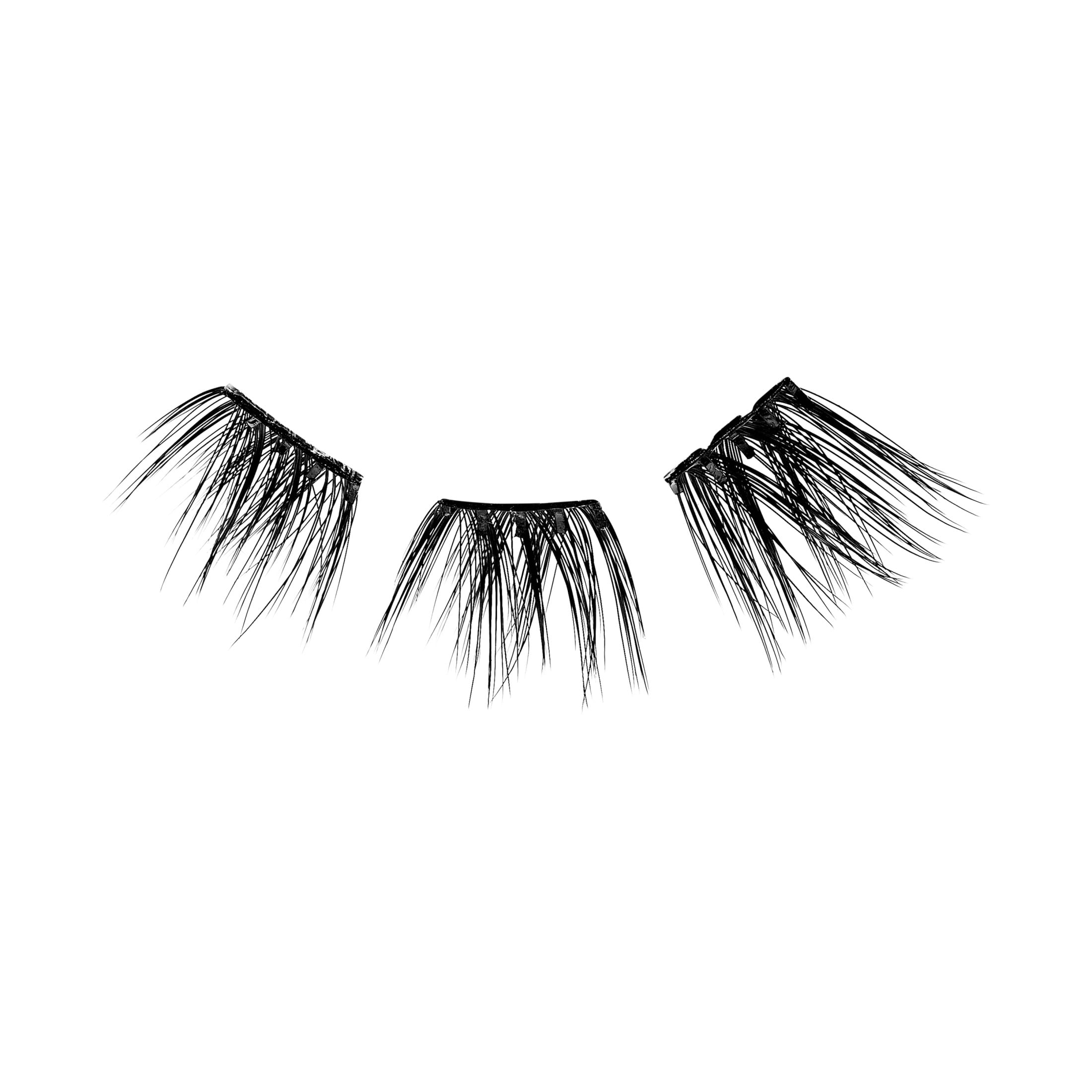 Kiss Impress Falsies Self Adhesive Eyelashes Holiday Gift Set, 36 Lash Clusters  - Volume