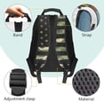 thumbnail image 4 of Pzuqiu Camo American Flag Personalized 17 Inch School Backpack for Girls Custom Backpack with Name Lightweight Breathable Shoulder Bag for Kids Students Elementary Middle School, 4 of 7