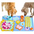 thumbnail image 1 of Juguetes para perros, estera para olfatear, juguetes para perros, estera de alimentación, estera con almohadilla de ejercicio con olor para perros y gatos BRI  Rojo Verde, 1 of 5