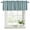 MediumTurquoise, variant on 2 Pack Blue Green Striped Valances for Windows Bedroom Living Room Window Treatments, Modern Stripes Art Watercolor Rod Pocket Valance Drapes Short Kitchen Curtains Over Sink 60"x18"