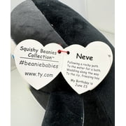 Ty Squish-a-Boo (Squishy Beanies) - Neve the Penguin – Medium (8) - Stuffed Animal