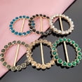 thumbnail image 4 of 10Pcs Decorative Shirt Clips Multi-function Scarf Clips Delicate Scarf Fasteners (Mixed Color), 4 of 5