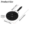 thumbnail image 3 of Enamel Stove Heat Conduction Plate Pot From Burning And Blackening Even Heating Kitchen Cookware ToolforHome Cooking, Enamel Heat Diffuser Plate, Stove Flame Spreader, Even Heating Cookware Tool, 3 of 9