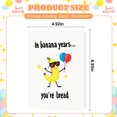 thumbnail image 2 of Tarjeta de felicitación Ethanberg divertida tarjeta de cumpleaños con pan de plátano, 2 of 7