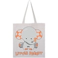 thumbnail image 3 of Inktastic Little Peanut cute baby elephant Tote Bag, 3 of 4