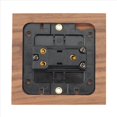 thumbnail image 1 of 2X Retro American Industrial Style Light Switch Socket, Solid Wood Brass Toggle Switch Plate, Antique Home Stay Switch,2 x Light Switch, 1 of 8